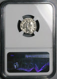 106 NGC VF Trajan Denarius Roman Empire Victory Inscribing Shield 1st Dacian War (26041901C)