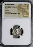 69 NGC VF Vespasian Denarius Roman Empire Pax Judaea Peace (26032902C)