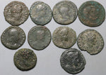 200s 300s Roman Empire Ten AE3 Double Denarius Authentic Ancients (24122002R)