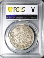 1822 PCGS XF 40 Russia Rouble AlexanderI St. Petersburg Silver Coin (23050504C)