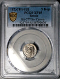 1823 PCGS XF 45 Russia 5 Kopeks Alexander I Czar St Petersburg Mint Silver Coin (26092701C)