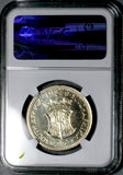 1959 NGC PF 65 South Africa 2.5 Shillings Elizabeth II GEM Proof Silver 900 Minted Coin (26092802C)