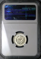 1954 NGC PF 67 South Africa 6 Pence Gem Proof Protea Flower Coin (23060101C)