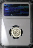 1954 NGC PF 67 South Africa 6 Pence Gem Proof Protea Flower Coin (23060101C)