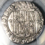 1474 PCGS XF Spain Ferdinand Isabella 1 Real Columbus Granada Mint Hammered Silver Coin (25121002C)