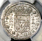 1726-M PCGS MS 62 Spain 1 Real Philip V Madrid Mint State Colonial Silver Coin (26100801C)