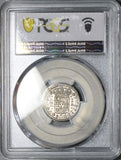 1726-M PCGS MS 62 Spain 1 Real Philip V Madrid Mint State Colonial Silver Coin (26100801C)
