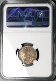 1793 NGC AU 58 Spain 1 Real Charles IIII Seville Silver Coin POP 1/1 (23102401C)