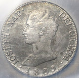 1809-M NGC VF Napoleon Spain 20 Reales Eagle Madrid Mint Coin (26050104C)