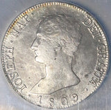 1809-M NGC VF Napoleon Spain 20 Reales Eagle Madrid Mint Coin (26050104C)