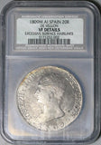 1809-M NGC VF Napoleon Spain 20 Reales Eagle Madrid Mint Coin (26050104C)