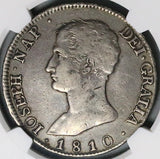 1810-M NGC VF Napoleon Spain 20 Reales Large Eagle Madrid Mint Coin (26011301C)