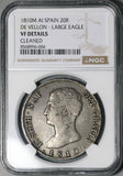 1810-M NGC VF Napoleon Spain 20 Reales Large Eagle Madrid Mint Coin (26011301C)