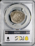1600/599-G PCGS VF 35 Spain 2 Reales Philip III Cob Rare Overdate Granada Mint Silver Coin POP 1/0 (26061402C)