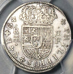 1721-F PCGS AU Spain 2 Reales Philip V Segovia Mint Colonial Silver Coin (24051002C)