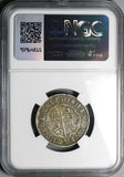 1760-S NGC XF Spain 2 Reales Charles III Seville Pirate Silver Coin (24102601C)