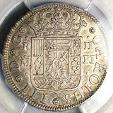 1764-M PCGS AU 58 Spain 2 Reales Madrid Charles III Colonial Silver Coin POP 1/0 (25071301C)