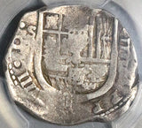 1624-S PCGS VF 25 Spain 4 Reales Philip IV Cob Full Date Seville Mint Silver Coin POP 1/0 (25053101C)
