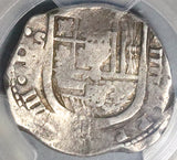 1624-S PCGS VF 25 Spain 4 Reales Philip IV Cob Full Date Seville Mint Silver Coin POP 1/0 (25053101C)