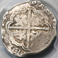 1624-S PCGS VF 25 Spain 4 Reales Philip IV Cob Full Date Seville Mint Silver Coin POP 1/0 (25053101C)
