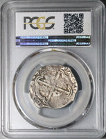 1624-S PCGS VF 25 Spain 4 Reales Philip IV Cob Full Date Seville Mint Silver Coin POP 1/0 (25053101C)