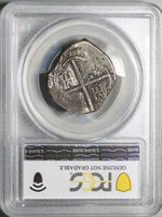 1628-To PCGS VF Spain 4 Reales Philip IV Cob Full Date Toledo Mint Silver Coin (25050302C)
