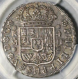 1738-M PCGS XF 45 Spain 4 Reales Madrid Mint Philip V Silver Coin POP 1/0 (26061202C)