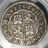 1761-S PCGS VF 30 Spain 4 Reales Seville Mint Charles III Silver Coin (26042602C)