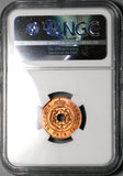 1943 NGC MS 65 RD Southern Rhodesia 1/2 Penny George VI Full Red Coin (24092204C