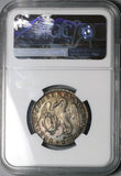 1740 NGC MS 63 Basel 1/4 Thaler Dragon City View Swiss Canton Silver Coin (23050302D)