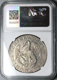 1741 NGC XF Basel Thaler Dragon City View Swiss Canton Silver Coin (24051101D)