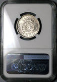1964 NGC MS 65 Timor 10 Escudos Portugal Colony Gem Silver Coin (23101503C)