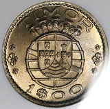 1958 NGC MS 65 Timor 1 Escudo Portugal Colony Gem Asia Coin (25051101C)