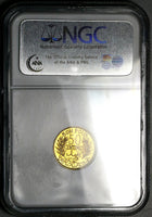 1945 NGC MS 65 Tunisia 50 Centimes Essai Piefort France Paris PL Coin (25050702C)