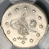 1886 PCGS MS 65 Ottoman Turkey 1 Kurush 1293/11 Silver Coin (24021901C)