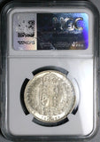 1888 NGC MS 63 Victoria 1/2 Crown Great Britain Jubilee Head Silver Coin (24082202C)