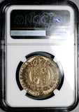 1892 NGC MS 63 Victoria 1/2 Crown Great Britain Scarce Jubilee Head Sterling Silver Coin (26032202C)