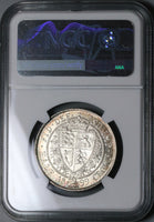 1899 NGC MS 63 Victoria 1/2 Crown Great Britain Silver Coin (23050602C)