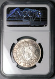 1899 NGC MS 63 Victoria 1/2 Crown Great Britain Sterling Silver Coin (23110702C)