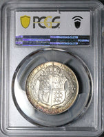 1902 PCGS MS 64 Edward VII 1/2 Crown Great Britain Sterling Silver Coin (25053103C)