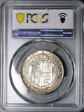 1902 PCGS MS 64 Edward VII 1/2 Crown Great Britain Sterling Silver Coin (25053103C)