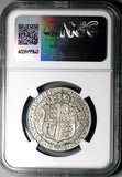 1902 NGC PF 63 Edward VII 1/2 Crown Great Britain Proof Matt Silver Coin (25070202C)