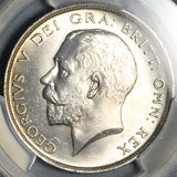 1911 PCGS MS 64 1/2 Crown Great Britain George V Sterling Silver Coin (26073101C)