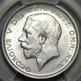 1916 PCGS MS 62 1/2 Crown George V Great Britain Sterling Silver Coin (26072402C)