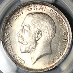 1916 PCGS MS 64 1/2 Crown George V Great Britain Sterling Silver Coin (25082203C)