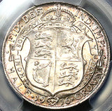 1916 PCGS MS 64 1/2 Crown George V Great Britain Sterling Silver Coin (25082203C)