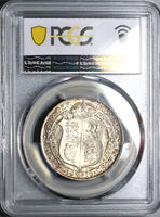 1916 PCGS MS 64 1/2 Crown George V Great Britain Sterling Silver Coin (25082203C)