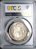 1916 PCGS MS 64 1/2 Crown George V Great Britain Sterling Silver Coin (25082203C)