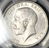 1918 PCGS MS 65 1/2 Crown George V Great Britain Gem Sterling Silver Coin (25120904)