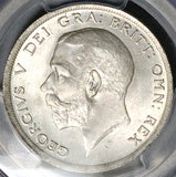 1918 PCGS MS 65 1/2 Crown George V Great Britain Gem Sterling Silver Coin (25120904)
